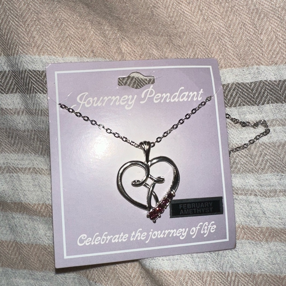 Journey Pendant-amethyst